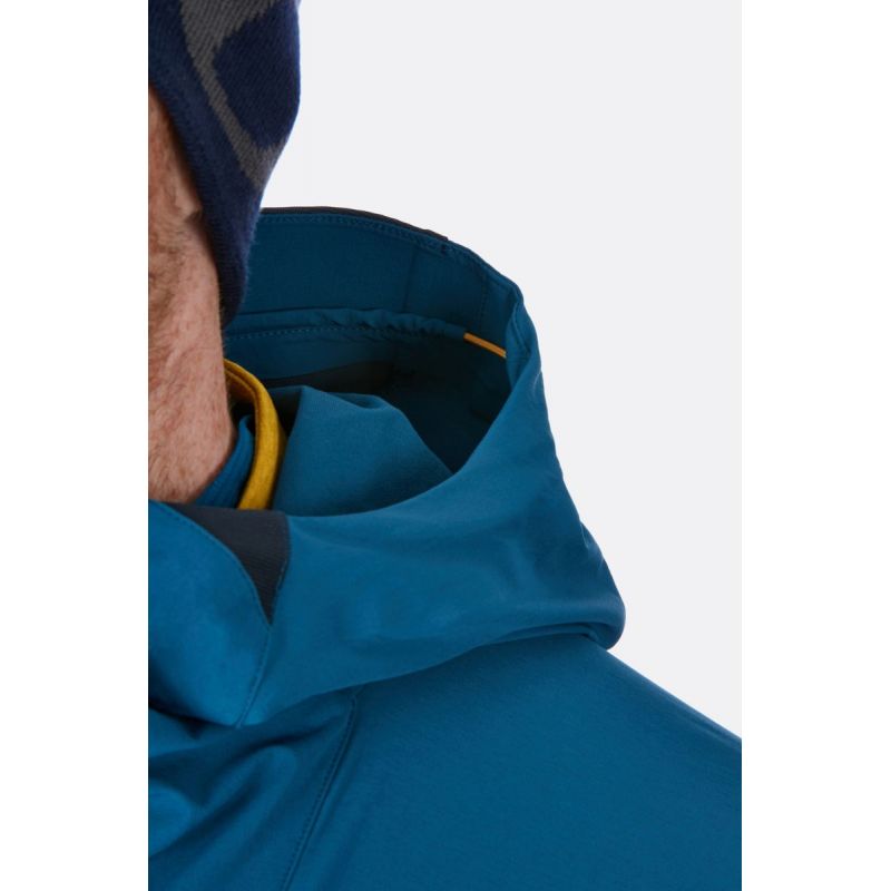 rab torque men's softshell jacket