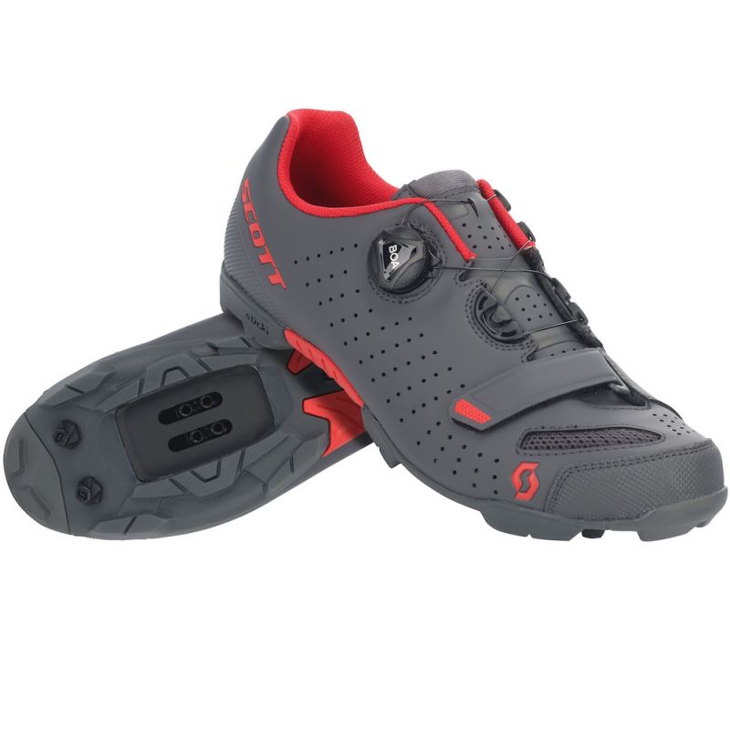 Scott MTB Comp Boa Scarpe Ciclismo Donna - Blù Metallizzato, Suola Rigidità 6, Sistema Boa L6, Taglie 36-42