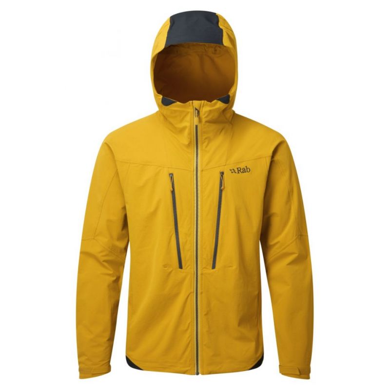 rab torque men's softshell jacket